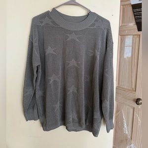 Star Drop Shoulder Top